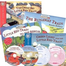 Adventures of the Little Red Train 4종 세트 (Book + CD) : Green Light for the Little Red T..., Red Fox Books