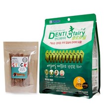 포켄스 덴티페어리 클로로필 410g + 멍도락 소고기오트밀 국내수제간식, 1개, 클로로필 S 410g+멍도락 소고기오트밀 50g