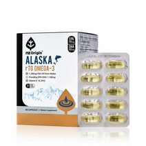 엔젯오리진 알래스카 알티지 오메가-3 72.9g, 72.9g(1,216mg x 60정), 1개