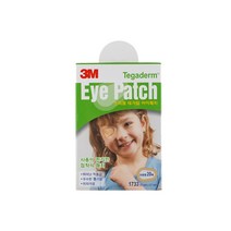 3M 테가덤 아이패치 밴드 어린이 사시교정, 1팩, 20매