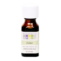 아우라카시아 퓨어 에센셜 방향아로마오일, Freshening Lime, 15ml