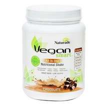 내츄레이드 비건 스마트 올-인-원 뉴트리셔널 쉐이크 초콜릿 맛 글루텐 프리, 690g, 초콜릿 (Chocolate), 1개