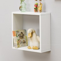 포메리트 정사각 선반 350, 화이트