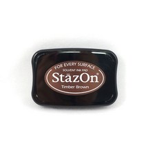 Stazon 유성잉크패드, 브라운, 1개