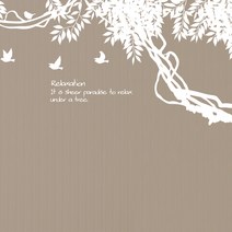 [뭉키데코] 등나무 아래에서 2_B타입, 화이트