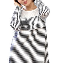 마더라이크 해피 마린 수유 티셔츠