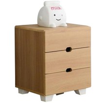 제이디퍼니처 로미 발통형 3단 협탁, 아카시아