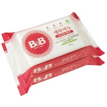 비앤비 유아의류용 세탁비누 카모마일, 2개, 200g