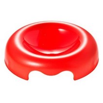 유나이티드펫츠 키티 고양이 식기, 레드, 1개
