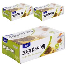 맑은 국산 크린랩 멸치 국물백 육수 티백 일회용 다시백 소형, 3개, 50개입