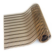 월광매트 튜브형 미끄럼방지매트 60 x 150 cm, 나무색, 1개