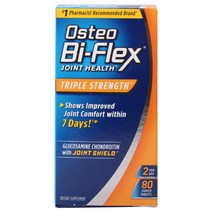 오스테오바이플렉스 조인트 헬스 트리플 스트랭스 코티드 타블렛, 80개입, 1개