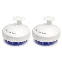 쿨그린 ST-205 샴푸브러쉬, 화이트, 2개
