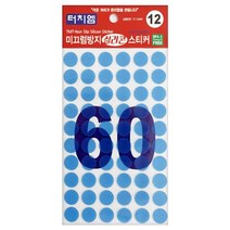 바이언 터치엠 미끄럼방지 실리콘 스티커, 투명, 60개입