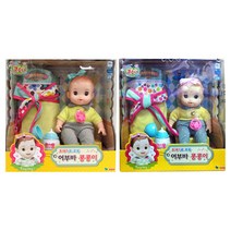 콩순이 포대기로 꼬옥 어부바 콩콩이 인형세트 랜덤발송, 203317_1