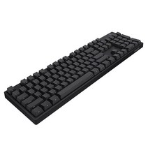 씽크웨이 체리미엄 기계식 키보드 C604, 블랙, 일반형