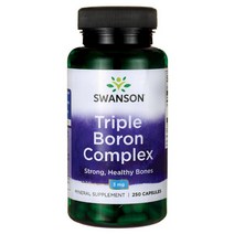 스완슨 트리플 보론 컴플렉스 3mg 캡슐, 250개입, 1개