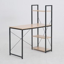 포메리트 모던스틸 H형책상 1000, 화이트