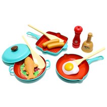 캐스비 플레이 이지쿠킹 아침식사 주방놀이, 혼합 색상