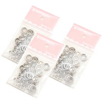 코하스아이디 가시도트 단추 11mm, 은색, 3개입