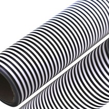 솔로몬샵 제일 플러드스트라이프 OPP 비닐롤포장지 대, 검정 14M, 2개입