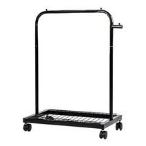 딩동펫 반려동물 이동식 행거 고급형, 블랙