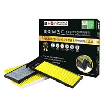 한일 나이스 3D폼코팅 활성탄 에어컨필터 자동차용, 쌍용-A126 코란도 스포츠, 1개