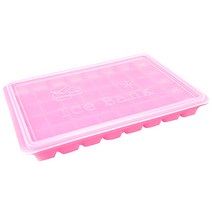 인콕 실리콘 아이스몰드 40구, 핑크