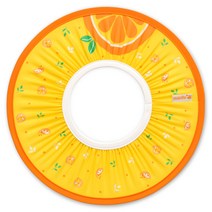 마니또 과일 무늬 샴푸캡, 오렌지