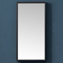 제우스가구 800 벽거울, 블랙