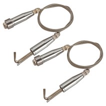 선반나라 천정원터치 후크 튼튼 대형, 실버, 2개입