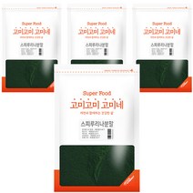 고미네 스피루리나 분말, 200g, 4개