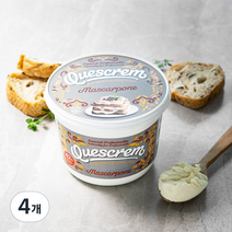 퀘스크램 마스카포네 치즈, 500g, 4개