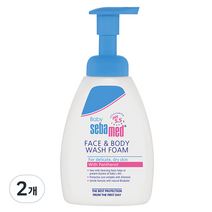 세바메드 베이비 워시 익스트라소프트 바디클렌저, 400ml, 2개