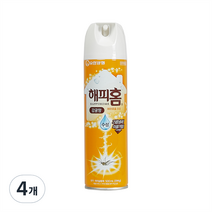 에어로솔 감귤향, 500ml, 4개