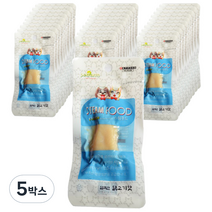 스팀푸드 닭고기맛 애완동물 간식 30P, 담백한 닭고기맛, 5박스