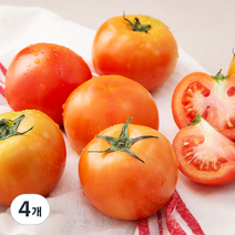용산과일나라 완숙토마토, 1.2kg, 4개