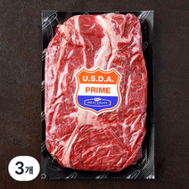 미트엔조이 미국산 프라임 척아이롤 구이용 (냉장), 300g, 3개