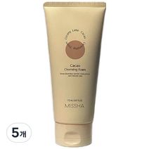 미샤 크리미 라떼 클렌징 폼 카카오, 172ml, 5개