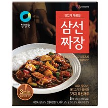 청정원 삼선짜장, 180g, 1개