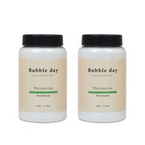 버블데이 거품목욕 아로마 입욕제 피톤치드, 360g, 2개