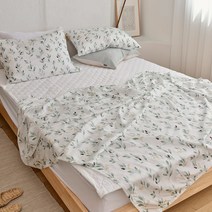 쁘리엘르 퓨어올리브 풍기인견 이불, 올리브그린