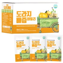 물넣지않은 도라지배즙 데일리, 1개, 80ml