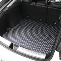 지엠지모터스 퀼팅 가죽 트렁크매트 풀세트, 벤츠 SUV GLE 300D (W166) (2016년 ~ 2019년), 블랙