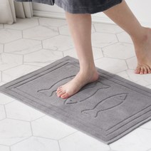 조은리빙 발매트 300g + 미끄럼방지 패드, 밀크브라운