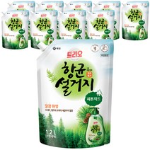 트리오 설거지 피톤치드 리필, 1.2L, 10개