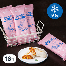 남향또띠아 플랜티드미트 브리또 치폴레 살사 (냉동), 125g, 16개