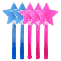 LED 응원별봉 핑크 3p + 블루 2p 세트, 혼합색상, 1세트