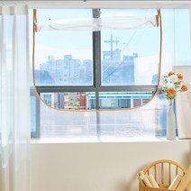 알뜨리 에어캡 방풍비닐 창문용 브라운지퍼 특대 300 x 165 cm + 양면테이프