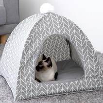 에이그라운드 베드독 강아지 고양이 애견 캠핑 용품 쇼파 침대 텐트 의자 소파, 블랙